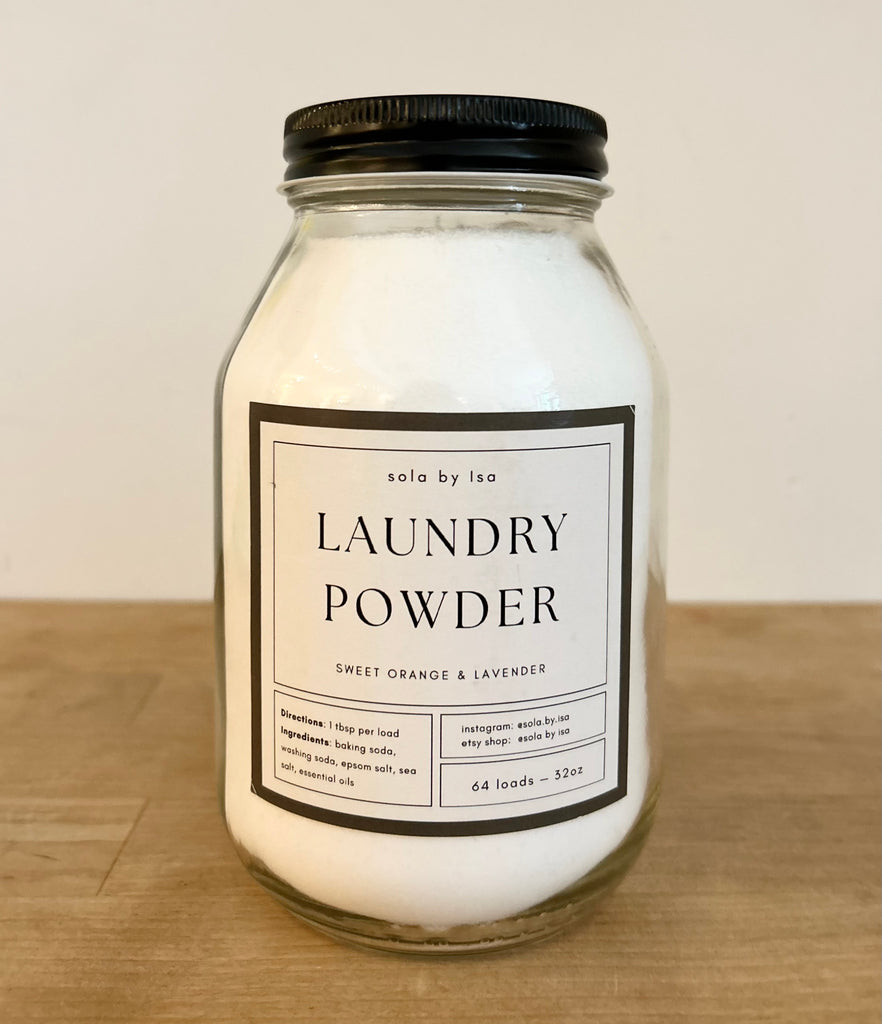 Laundry Powder - Sweet Orange and Lavender