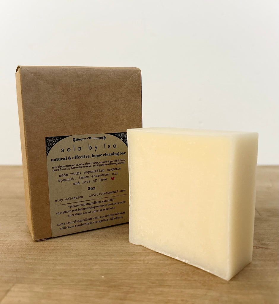 Home Cleaning Bar - Lemon