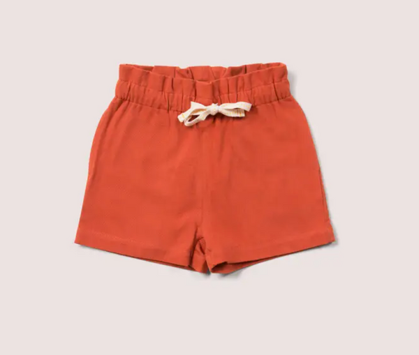 Red By the Sea Twill Shorts
