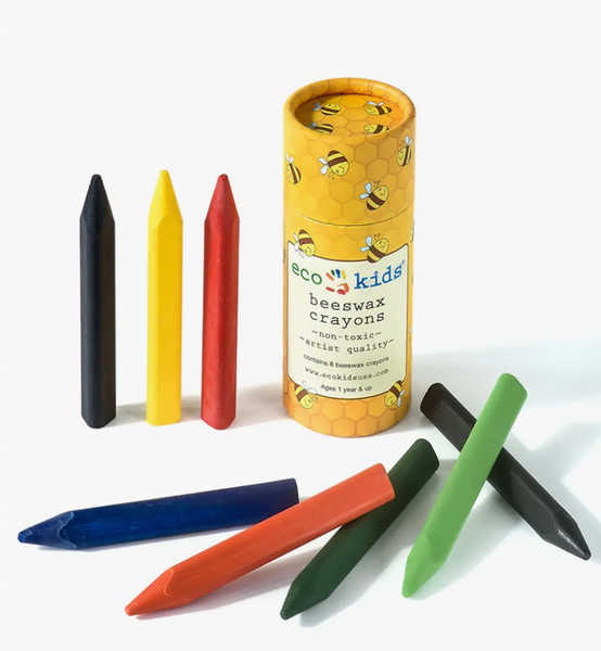 Beeswax Crayons - Triangle Grip w/o Paper Labels