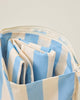 Quick Change Kit Bag: Blue Wide Stripe
