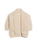 Finola Fleece Cocoon Cardigan | Oat