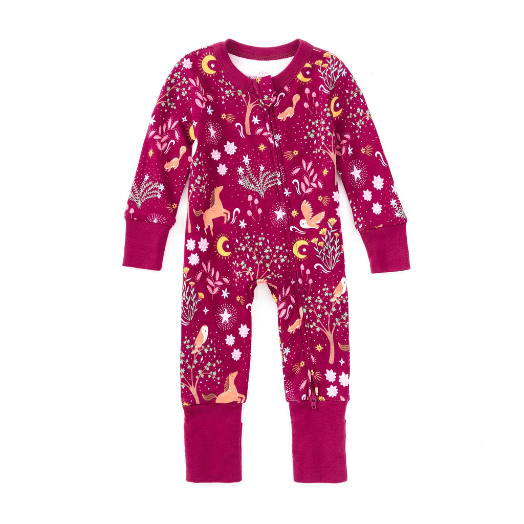 Bamboo Blend Convertible Coverall - Woodland Dreams