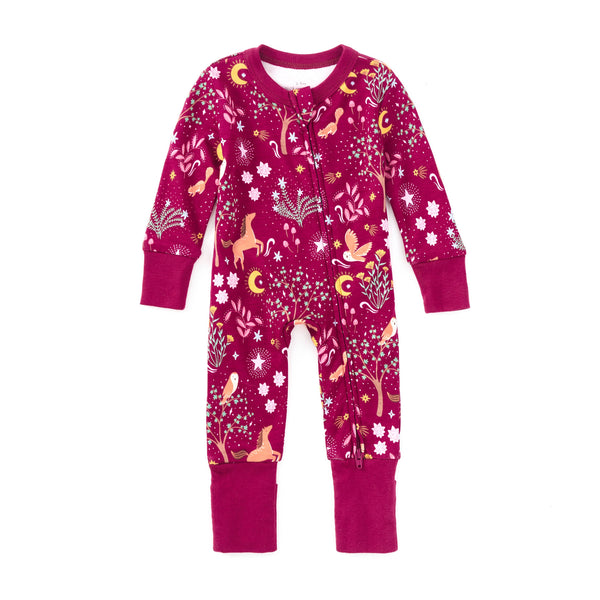 Bamboo Blend Convertible Coverall - Woodland Dreams