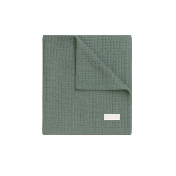 Waffle Knit Baby Blanket - Agave