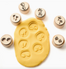 Wooden Dough Stampers - Assorted Animal Tracks