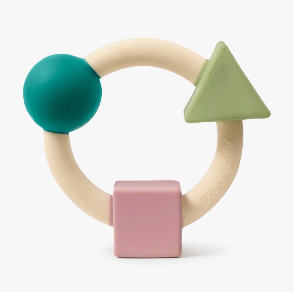 Pastel Bauhaus Teething Ring