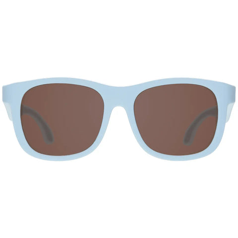 Baby Blue w/ Amber Lens Navigator Sunglasses