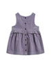 Lois Fine Corduroy Ruffle Jumper - Lavender