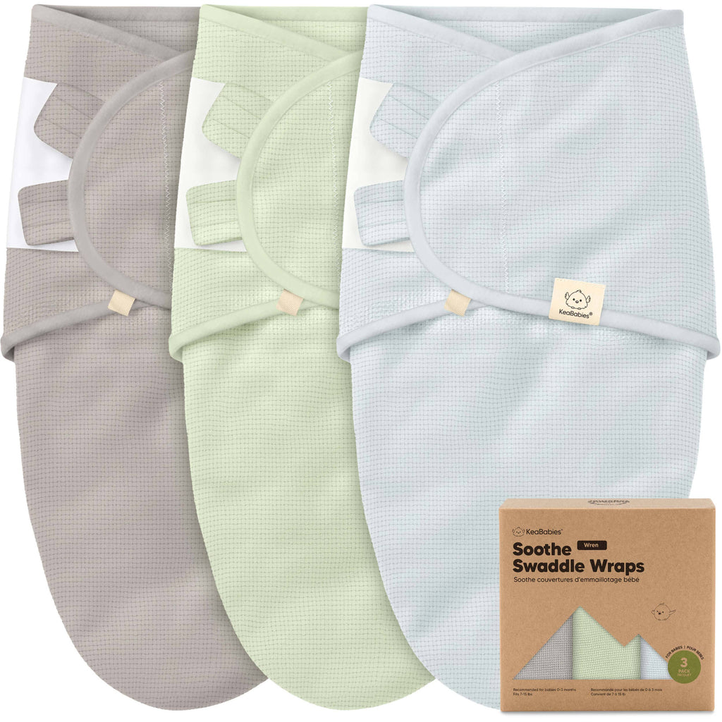 3pk Swaddle Sleep Sacks for Newborns