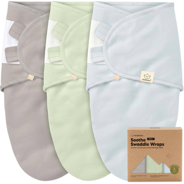 3pk Swaddle Sleep Sacks for Newborns