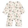 Muslin Patch Pocket Romper - Evergreen Trail