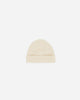 Baby Beanie || Heathered Natural