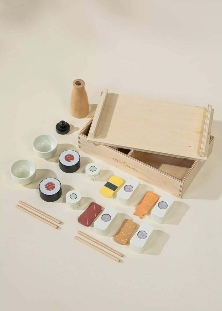 Wooden Sushi Playset