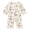 Muslin Patch Pocket Romper - Evergreen Trail