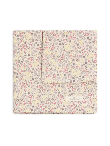 Organic Baby Swaddle Blanket - Giada Floral / Lilla
