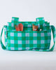 Stroller Party™ Caddy Bag: Teal Gingham