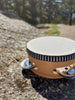 4 inch Baby Mini Wooden Tambourine