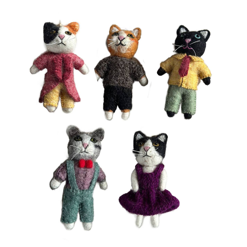 Wool Dapper Cats