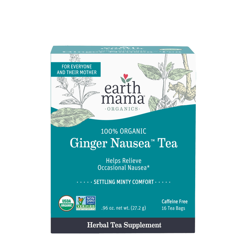 Organic Ginger Nausea Tea (16 bags)