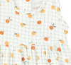 Muslin Bubble Romper - Gingham Grove