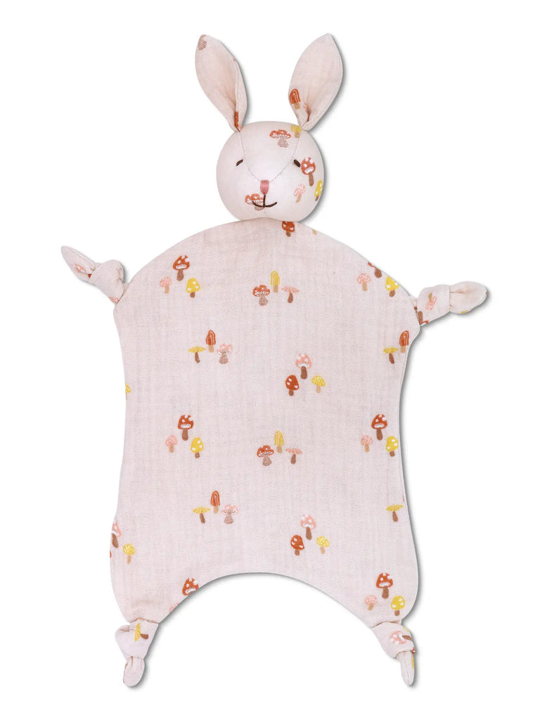 Mini Mushroom Bunny Muslin Lovey