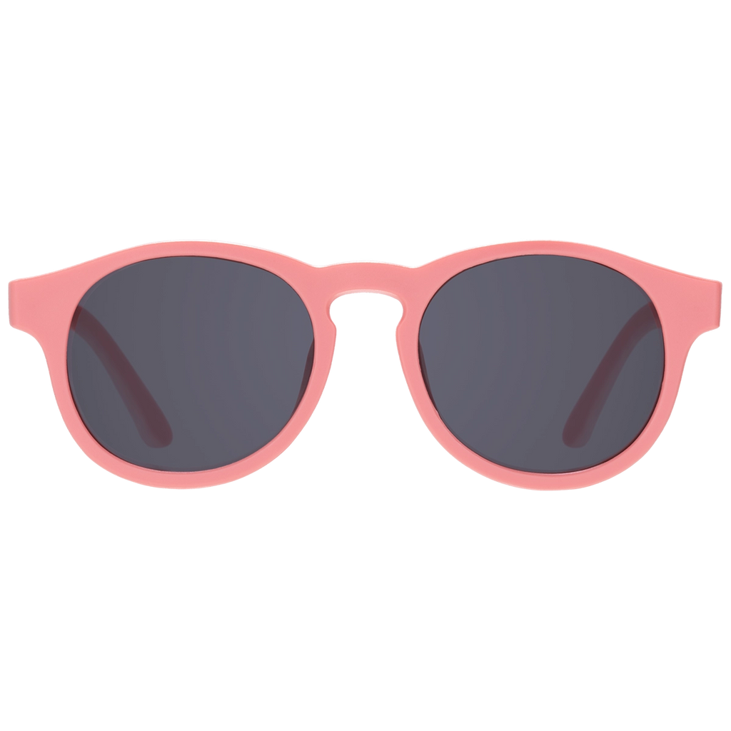 Eco Collection: Keyhole Sunglasses in Seashell Pink