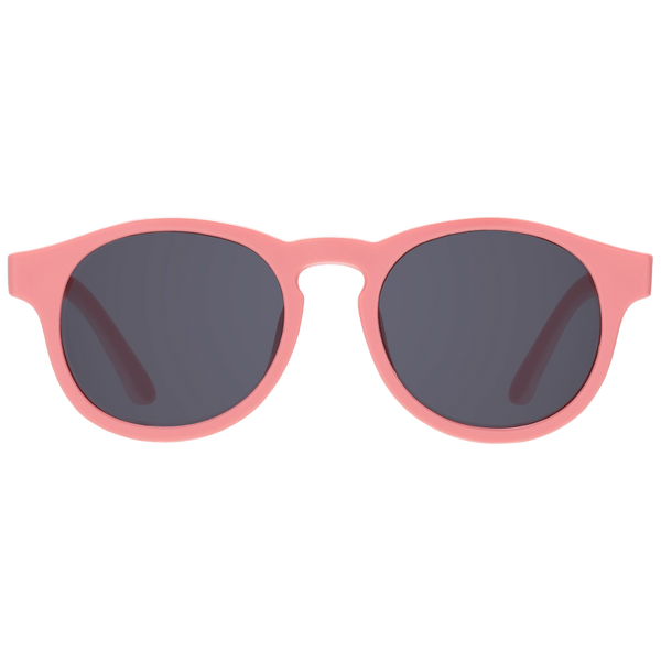 Eco Collection: Keyhole Sunglasses in Seashell Pink