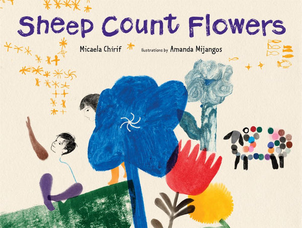 Sheep Count Flowers by Micaela Chirif