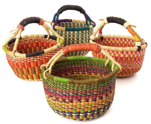 Small Market Basket (Bolga Basket)