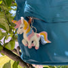 Keychain Backpack Purse Charm - Unicorn