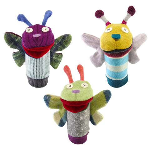 Butterfly Wool Puppet