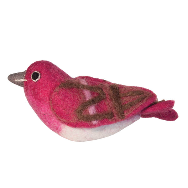 Purple Finch Woolie Bird