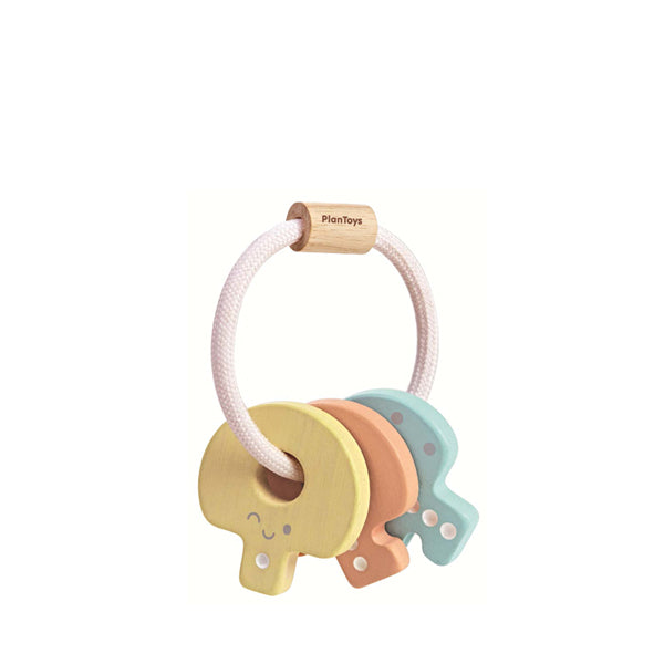 Baby Key Rattle - Pastel