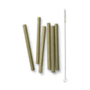 Bamboo Straws with Brush (6pk)