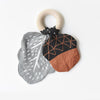 Organic Crinkle Teether - Acorn