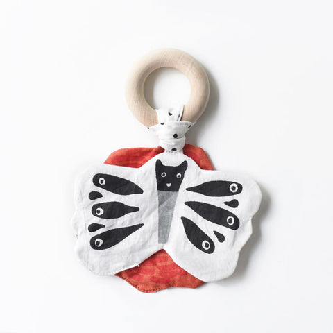 Organic Crinkle Teether - Butterfly