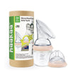 Haakaa Gen 3 Silicone Breast Pump Flange and Bottle Set - Peach