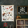 Woodland Alphabet Art Print