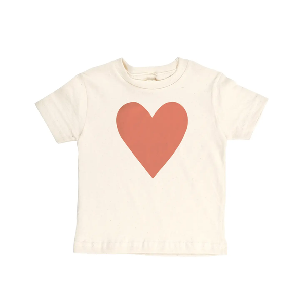 Organic Short Sleeve T-Shirt - Heart