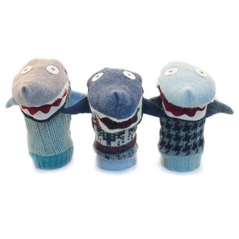 Shark Wool Puppet