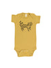 Organic Short Sleeve Onesie - Honey Tiger