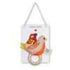 Enchanted Leaves Orange Rattling Stroller Toy